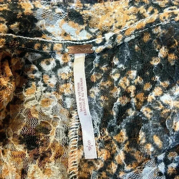 Free People Out For The Night Top Size S - Picture 5 of 7